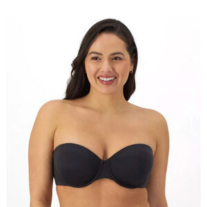 BALI Stay in Place 7 Ways to Wear Convertible Strapless Underwire Bra 42 D
